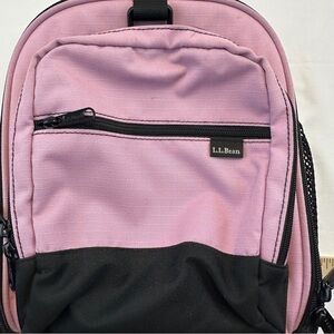 LL Bean lunch box pink